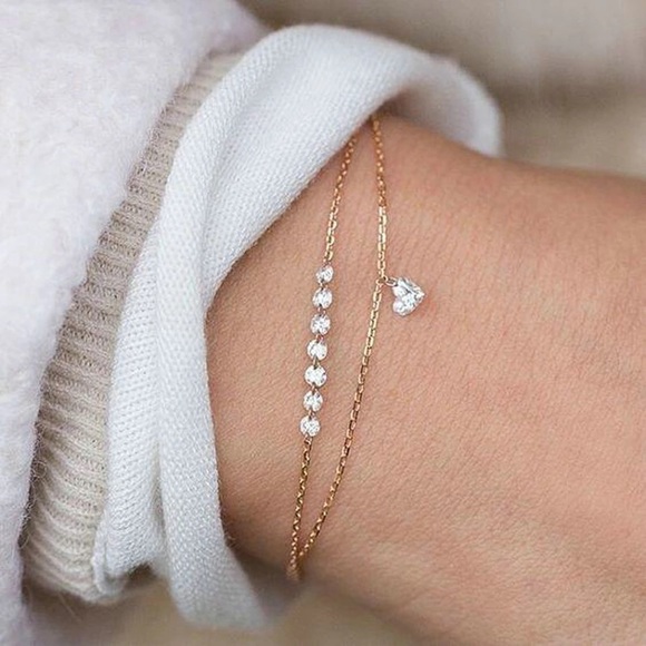 haus of vintage 1984 Jewelry - 5 for $20 ❤️ Dainty Gold 2pc Bracelet Set